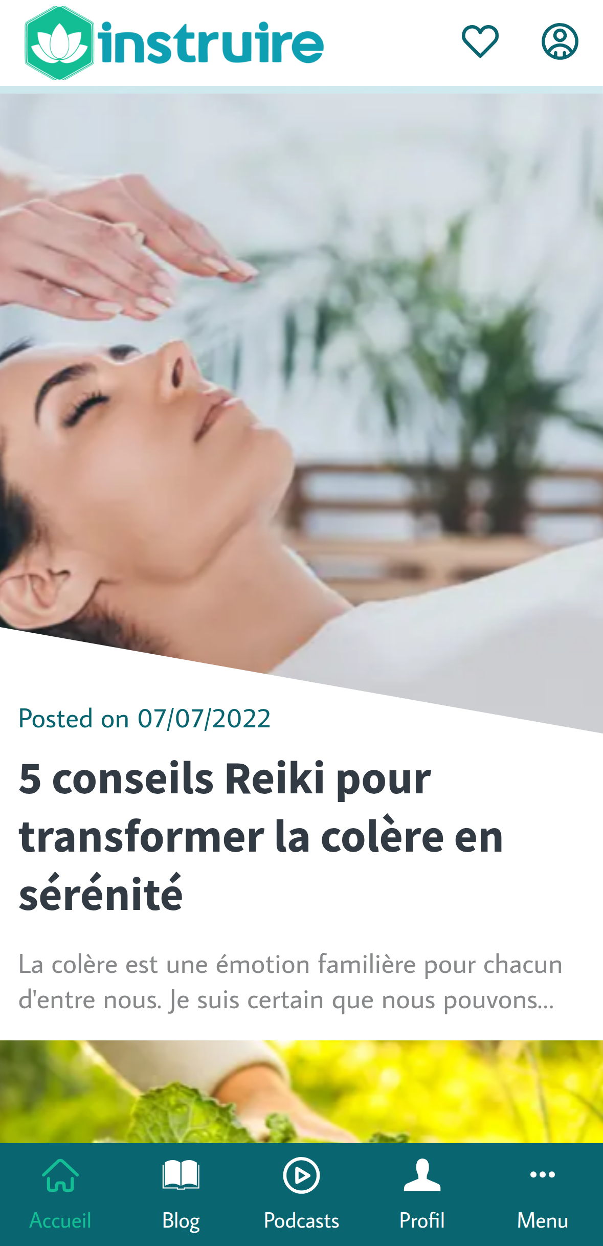 Instruire homepage screenshot